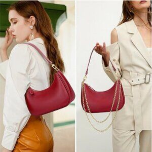 Shoulder Bag for Women Cute Hobo Purses and Handbags Retro Clutch Underarm Purse